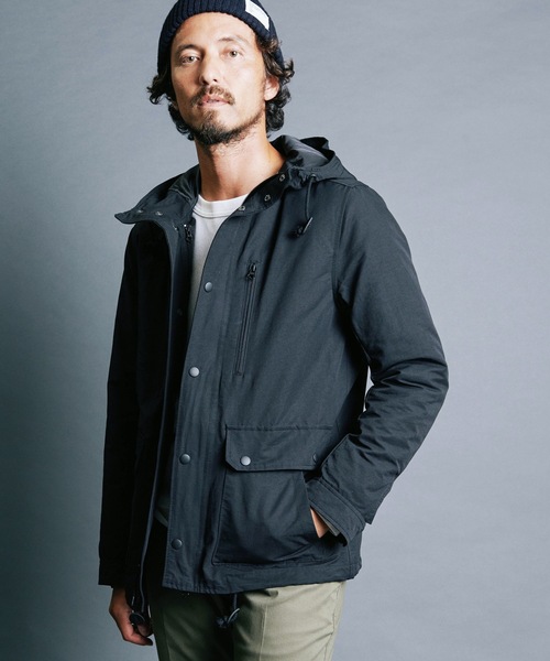 Magine（マージン）の「CTN/NY GROSSGRAIN 3WAY MOUNTAIN PARKA:コットン ナイロン グログラン 3WAY マウンテンパーカ（マウンテンパーカー・メンズ・ネイビー/ブラック/ベージュ/オリーブ・46/48/44）」の9枚目の写真