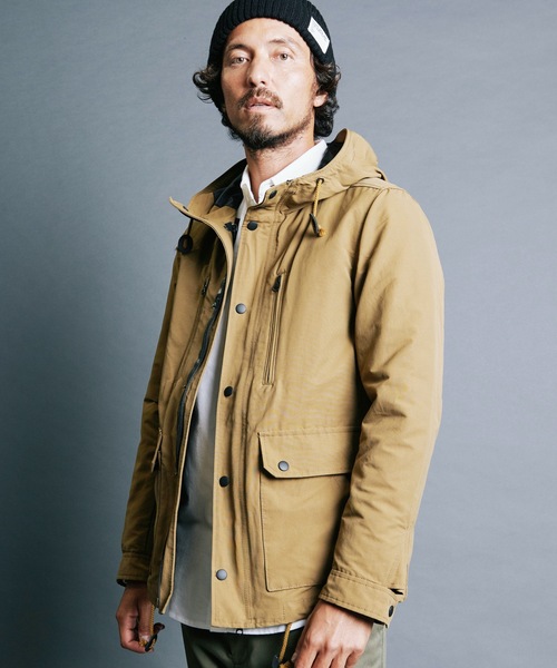 Magine（マージン）の「CTN/NY GROSSGRAIN 3WAY MOUNTAIN PARKA:コットン ナイロン グログラン 3WAY マウンテンパーカ（マウンテンパーカー・メンズ・ネイビー/ブラック/ベージュ/オリーブ・46/48/44）」の10枚目の写真