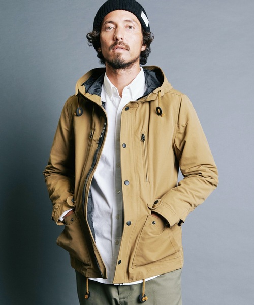 Magine（マージン）の「CTN/NY GROSSGRAIN 3WAY MOUNTAIN PARKA:コットン ナイロン グログラン 3WAY マウンテンパーカ（マウンテンパーカー・メンズ・ネイビー/ブラック/ベージュ/オリーブ・46/48/44）」の13枚目の写真