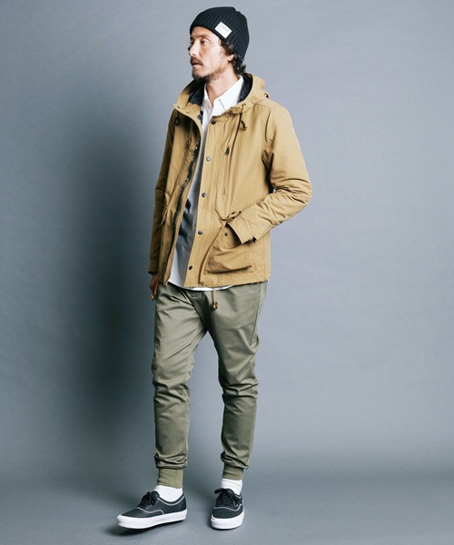 Magine（マージン）の「CTN/NY GROSSGRAIN 3WAY MOUNTAIN PARKA:コットン ナイロン グログラン 3WAY マウンテンパーカ（マウンテンパーカー・メンズ・ネイビー/ブラック/ベージュ/オリーブ・46/48/44）」の14枚目の写真