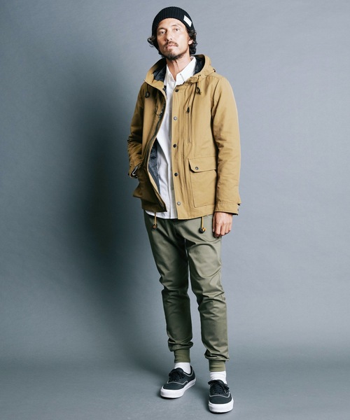 Magine（マージン）の「CTN/NY GROSSGRAIN 3WAY MOUNTAIN PARKA:コットン ナイロン グログラン 3WAY マウンテンパーカ（マウンテンパーカー・メンズ・ネイビー/ブラック/ベージュ/オリーブ・46/48/44）」の15枚目の写真