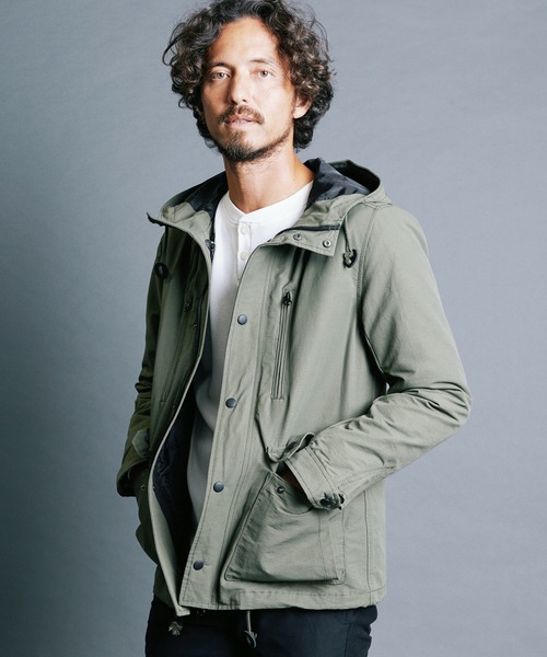 Magine（マージン）の「CTN/NY GROSSGRAIN 3WAY MOUNTAIN PARKA:コットン ナイロン グログラン 3WAY マウンテンパーカ（マウンテンパーカー・メンズ・ネイビー/ブラック/ベージュ/オリーブ・46/48/44）」の22枚目の写真
