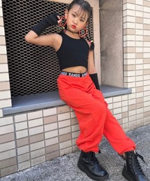 RandS/R（ランズアール）の「RandS/R ロゴゴム付きスウェットパンツ（スウェットパンツ）」