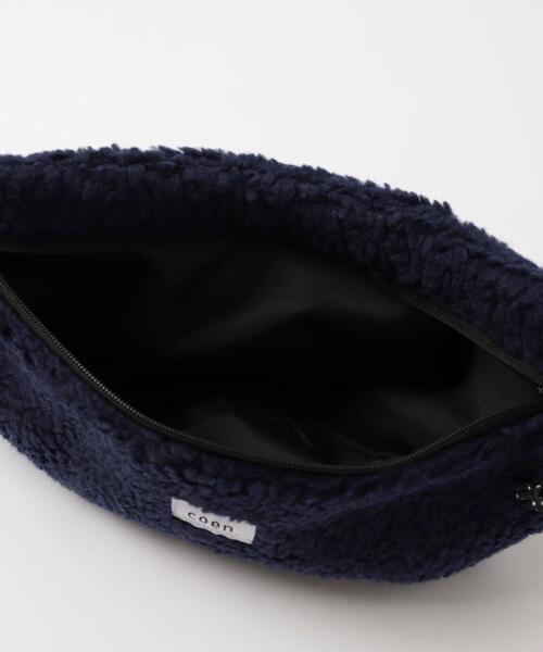 coen(コーエン)の「ボアショルダーバッグ(ショルダーバッグ・メンズ・ブラック/オフホワイト/ネイビー・FREE)」の13枚目の写真