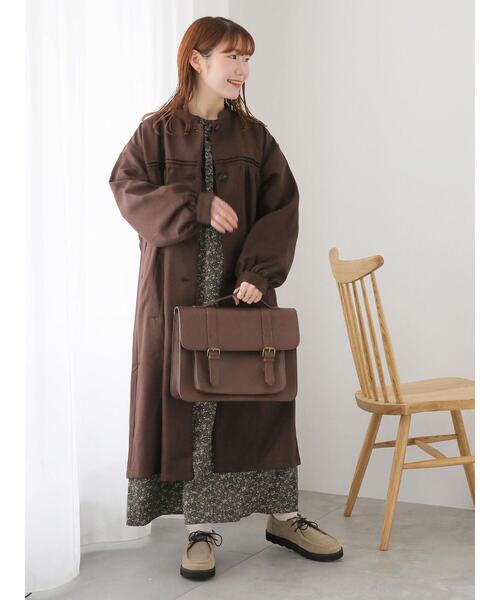 ehka sopo（エヘカソポ）の「ツイードタッチギャザーコート（その他