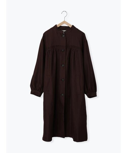 ehka sopo（エヘカソポ）の「ツイードタッチギャザーコート（その他