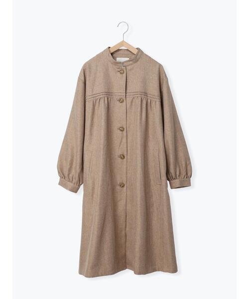 ehka sopo（エヘカソポ）の「ツイードタッチギャザーコート（その他