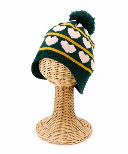 Casselini（キャセリーニ）の「Casselini(キャセリーニ)kidsジャガードニットワッチ（ニットキャップ/ビーニー・キッズ・グレー/グリーン/ブラック/ブルー・FREE）」の8枚目の写真