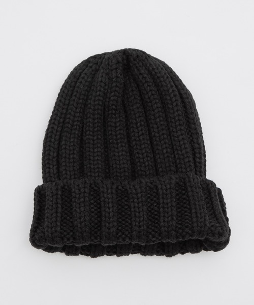 improves（インプローブス）の「畦編みリブニットキャップ（ニットキャップ/ビーニー・メンズ・ベージュ/アイボリー/レッド/ブラウン/カーキ/ネイビー/パープル/杢グレー/グリーン/ブラック/イエロー/ブルー・FREE）」の20枚目の写真