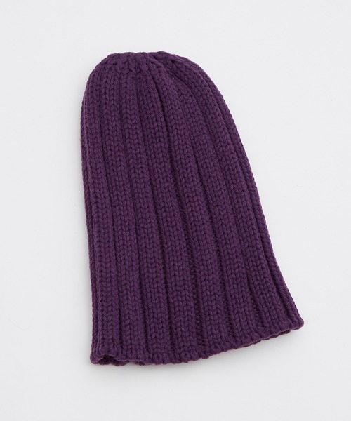 improves（インプローブス）の「畦編みリブニットキャップ（ニットキャップ/ビーニー・メンズ・ベージュ/アイボリー/レッド/ブラウン/カーキ/ネイビー/パープル/杢グレー/グリーン/ブラック/イエロー/ブルー・FREE）」の14枚目の写真