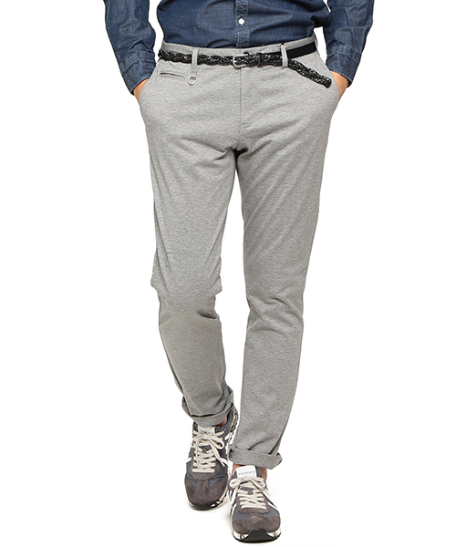 BRILLA per il gusto(ブリッラペルイルグースト)の「SOLIDO / ジャージー ソリッドパンツ(その他パンツ・メンズ・ライトグレー/ネイビー・1/3/2/4)」の2枚目の写真