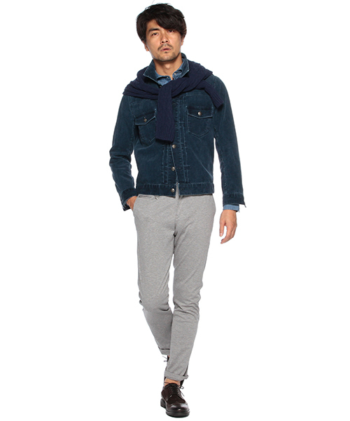 BRILLA per il gusto(ブリッラペルイルグースト)の「SOLIDO / ジャージー ソリッドパンツ(その他パンツ・メンズ・ライトグレー/ネイビー・1/3/2/4)」の21枚目の写真