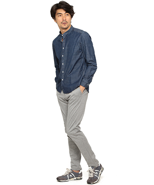 BRILLA per il gusto(ブリッラペルイルグースト)の「SOLIDO / ジャージー ソリッドパンツ(その他パンツ・メンズ・ライトグレー/ネイビー・1/3/2/4)」の20枚目の写真