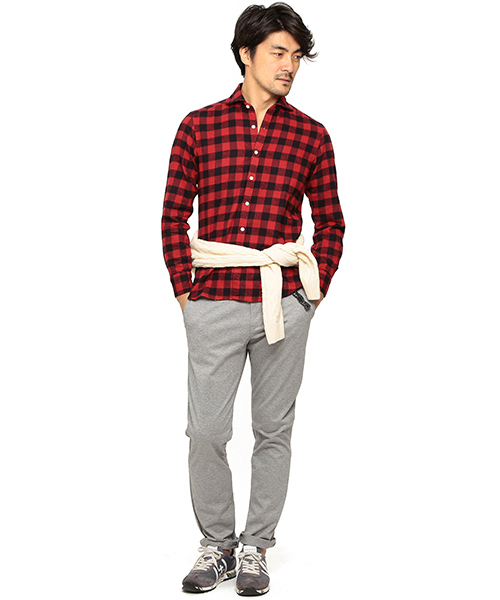 BRILLA per il gusto(ブリッラペルイルグースト)の「SOLIDO / ジャージー ソリッドパンツ(その他パンツ・メンズ・ライトグレー/ネイビー・1/3/2/4)」の19枚目の写真