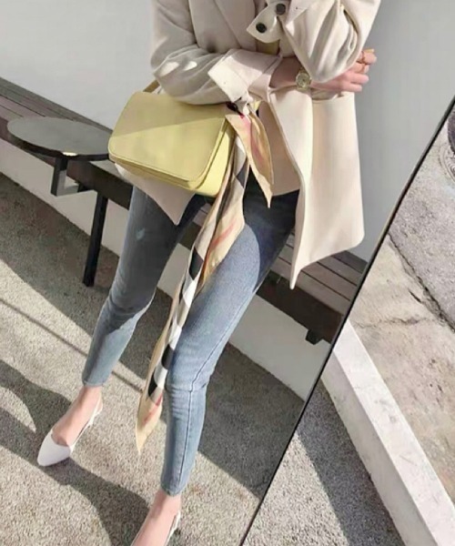 LADY LIKE（レディライク）の「ストレッチスキニーデニム（デニムパンツ・レディース・ブラック/ブルー/ネイビー/ダークグレー・S/L/M）」の9枚目の写真