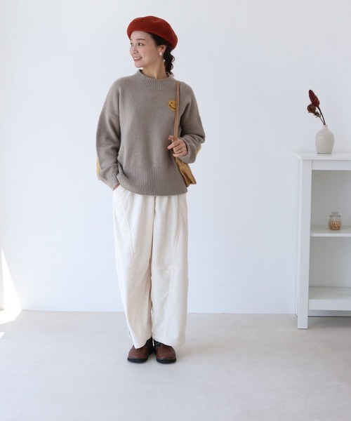 sanpo kuschel(サンポクシェル)の「魔法のまるみパンツ(その他パンツ・レディース・グレー/ホワイト・FREE)」の5枚目の写真