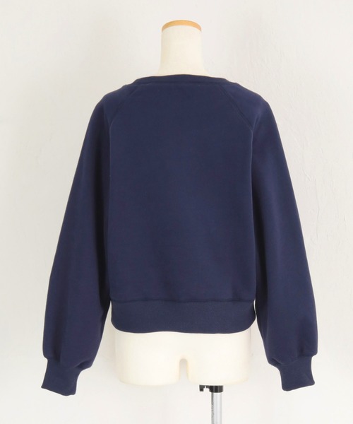 titivate（ティティベイト）の「裏起毛ロゴプリントプルオーバー（Tシャツ/カットソー・レディース・ピンク/ネイビー/オートミール/杢グレー・FREE）」の12枚目の写真