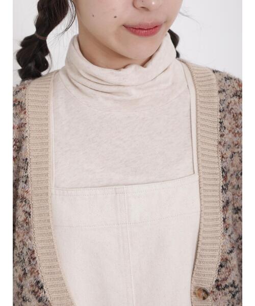 Samansa Mos2(サマンサ モスモス)の「◎MIXブークレーVネックショートカーディガン(カーディガン/ボレロ・レディース・ベージュ/ブラウン/イエロー・F)」の18枚目の写真