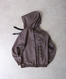 EVOLUTION（エボリューション）の「Cut suede zip-up hoodie カットスエード ジップアップパーカー unisex（パーカー）」