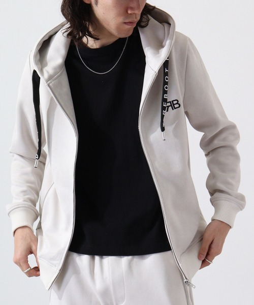Cut suede zip-up hoodie カットスエード ジップアップパーカー unisex（パーカー）｜EVOLUTION（エボリューション）