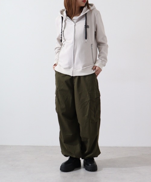 Cut suede zip-up hoodie カットスエード ジップアップパーカー unisex（パーカー）｜EVOLUTION（エボリューション）