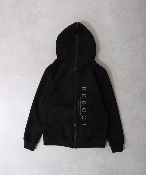 Cut suede zip-up hoodie カットスエード ジップアップパーカー unisex（パーカー）｜EVOLUTION（エボリューション）