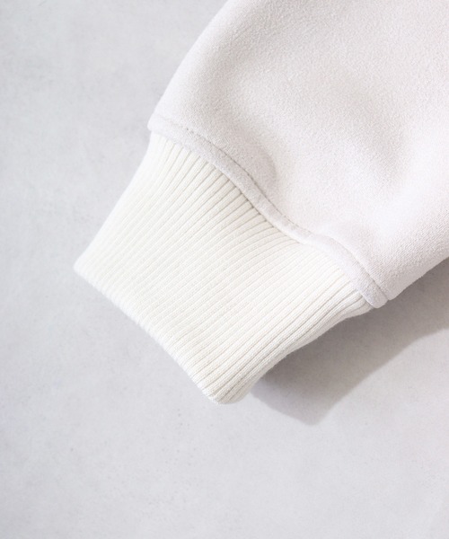 Cut suede zip-up hoodie カットスエード ジップアップパーカー unisex（パーカー）｜EVOLUTION（エボリューション）