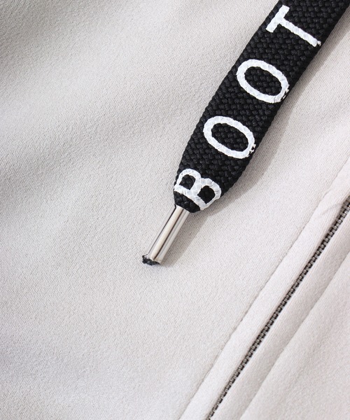 Cut suede zip-up hoodie カットスエード ジップアップパーカー unisex（パーカー）｜EVOLUTION（エボリューション）