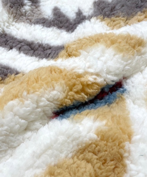 SEN TOKYO（セントーキョー）の「一息つきたい心地よさ♪膝掛けブランケット（ブランケット・レディース・グレー/ブルー/ブラック/ネイビー/ホワイト/ブラウン/ピンク・FREE）」の11枚目の写真