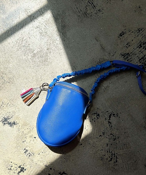 COMMON WARE(コモンウェアー)の「EM: cheek egg pouch shoulder チーク エッグポーチショルダー(ショルダーバッグ・レディース・アイボリー/ブルー/グリーン/ブラック・FREE)」の14枚目の写真