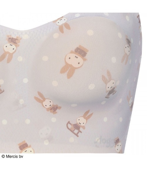 Sloggi（スロギー）の「スロギー ゼロフィール ミッフィー ハーフトップ【M,Lサイズ】sloggi G066 N-Top collabo4（その他アンダーウェア/インナー・レディース・レッド/ライトブラウン/ライトブルー・M/L）」の7枚目の写真