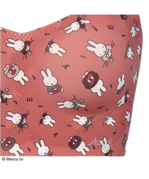 Sloggi（スロギー）の「スロギー ゼロフィール ミッフィー ハーフトップ【M,Lサイズ】sloggi G066 N-Top collabo4（その他アンダーウェア/インナー・レディース・レッド/ライトブラウン/ライトブルー・M/L）」の8枚目の写真