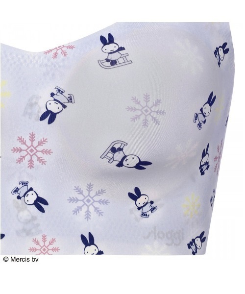 Sloggi（スロギー）の「スロギー ゼロフィール ミッフィー ハーフトップ【M,Lサイズ】sloggi G066 N-Top collabo4（その他アンダーウェア/インナー・レディース・レッド/ライトブラウン/ライトブルー・M/L）」の9枚目の写真