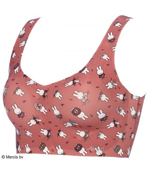 Sloggi（スロギー）の「スロギー ゼロフィール ミッフィー ハーフトップ【M,Lサイズ】sloggi G066 N-Top collabo4（その他アンダーウェア/インナー・レディース・レッド/ライトブラウン/ライトブルー・M/L）」の10枚目の写真