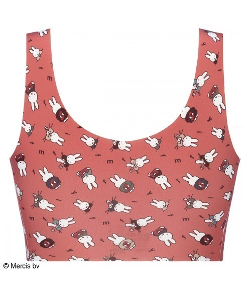 Sloggi（スロギー）の「スロギー ゼロフィール ミッフィー ハーフトップ【M,Lサイズ】sloggi G066 N-Top collabo4（その他アンダーウェア/インナー・レディース・レッド/ライトブラウン/ライトブルー・M/L）」の11枚目の写真