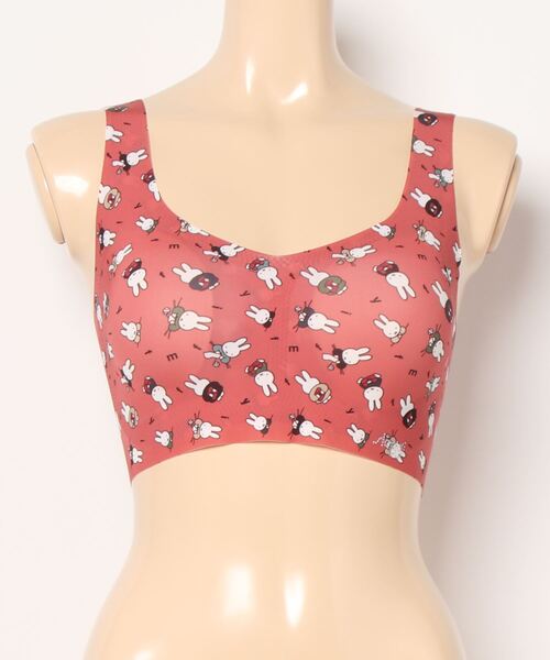 Sloggi（スロギー）の「スロギー ゼロフィール ミッフィー ハーフトップ【M,Lサイズ】sloggi G066 N-Top collabo4（その他アンダーウェア/インナー・レディース・レッド/ライトブラウン/ライトブルー・M/L）」の15枚目の写真