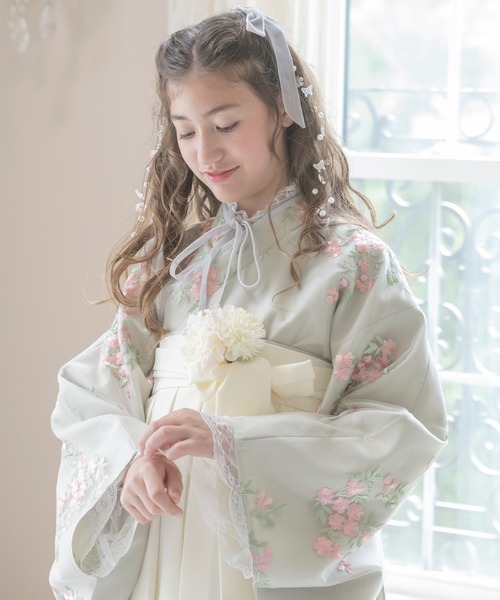 キャサリンコテージ　袴　半襦袢つき　160 Catherine Cottage リボン付き半襦袢 セール リボン レース 卒業