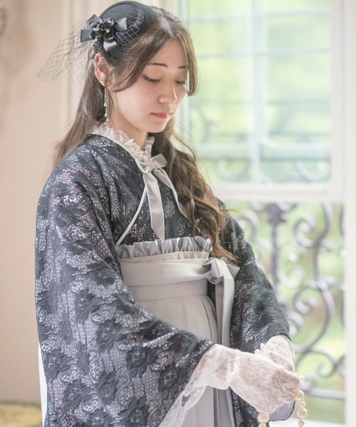 セール】リボン付き半襦袢 lady's（和装小物）｜Catherine Cottage