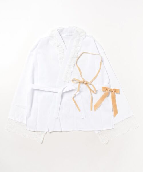半襦袢・髪飾り付き♡キャサリンコテージ　ローズノワール セール】リボン付き半襦袢 lady's（和装小物）｜Catherine