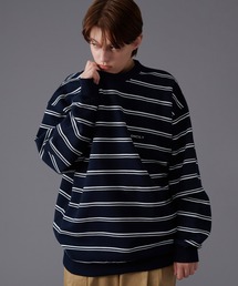 BORDER LOOSE SWEAT / ボーダールーズスウェット