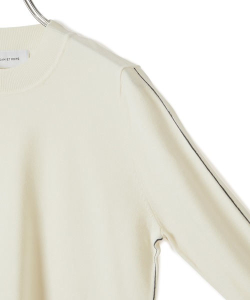 【セール】ステッチニットロンTEE（ニット/セーター）｜ADAM ET ROPE'（アダムエロペ）