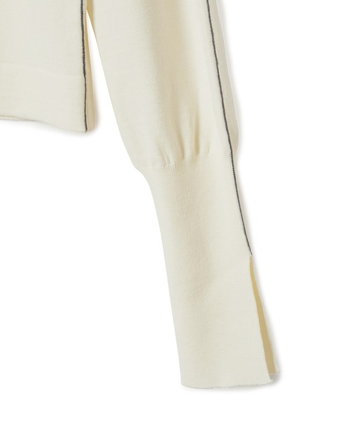 【セール】ステッチニットロンTEE（ニット/セーター）｜ADAM ET ROPE'（アダムエロペ）