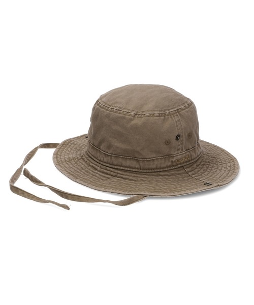 X-girl（エックスガール）の「2WAY SAFARI HAT（ハット・レディース・ブラウン/ブラック・ONE SIZE）」の2枚目の写真