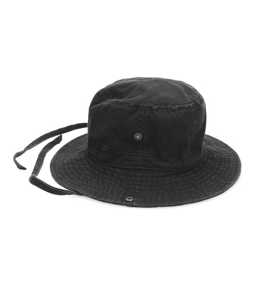 X-girl（エックスガール）の「2WAY SAFARI HAT（ハット・レディース・ブラウン/ブラック・ONE SIZE）」の5枚目の写真