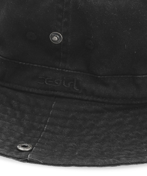 X-girl（エックスガール）の「2WAY SAFARI HAT（ハット・レディース・ブラウン/ブラック・ONE SIZE）」の11枚目の写真