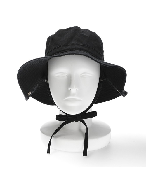 X-girl（エックスガール）の「2WAY SAFARI HAT（ハット・レディース・ブラウン/ブラック・ONE SIZE）」の15枚目の写真