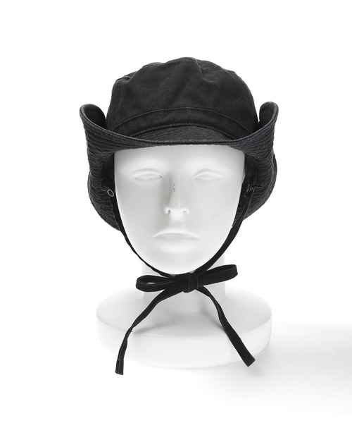 X-girl（エックスガール）の「2WAY SAFARI HAT（ハット・レディース・ブラウン/ブラック・ONE SIZE）」の19枚目の写真