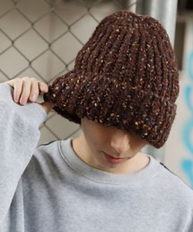 MSG（エムエスジー）の「Buyer's Select/メランジネップオーバーサイズビーニー（ニットキャップ/ビーニー）」