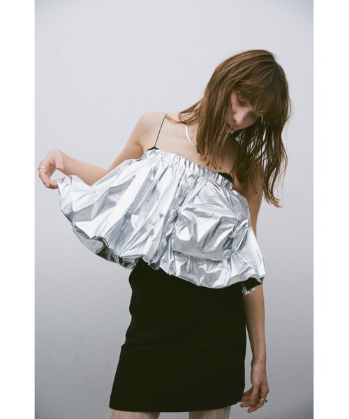 un/neu（アンノイ）の「マルチウェイアウトポケットビスチェ（キャミソール・レディース・シルバー/ホワイト/ブラック・FREE）」の5枚目の写真