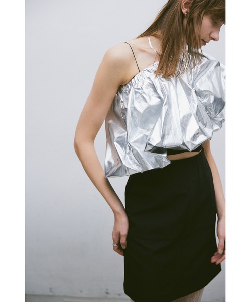 un/neu（アンノイ）の「マルチウェイアウトポケットビスチェ（キャミソール・レディース・シルバー/ホワイト/ブラック・FREE）」の8枚目の写真